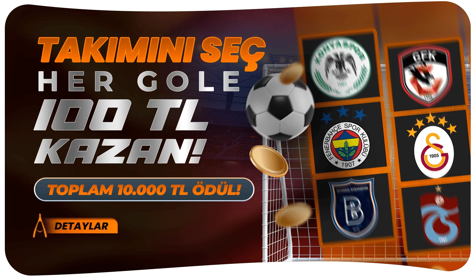 TAKIMIN GOL ATSIN SEN NAKIT KAZAN!