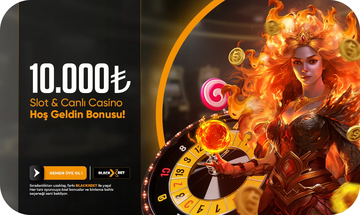 %100 SLOT VE CANLI CASINO HOŞ GELDIN BONUSU