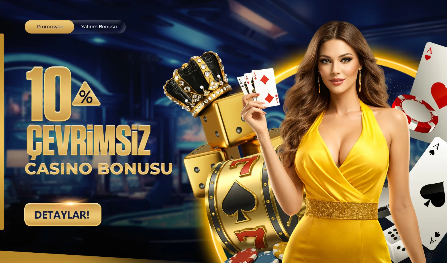 %10 ÇEVRİMSİZ CASINO BONUSU