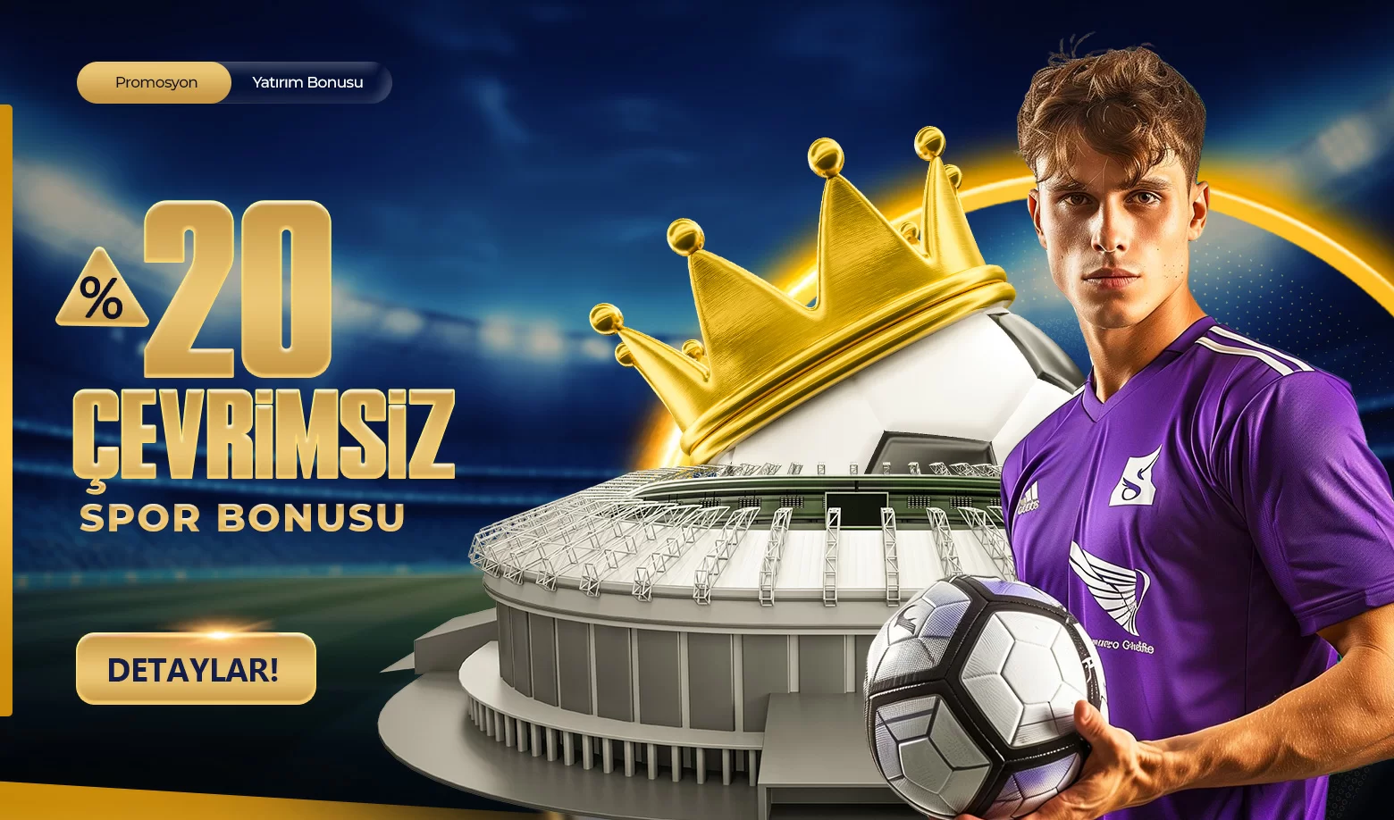 %20 ÇEVRİMSİZ SPOR BONUSU