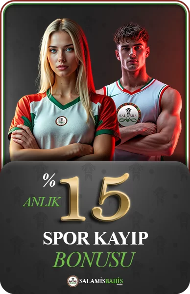 %15 SPOR NAKİT İADE BONUSU