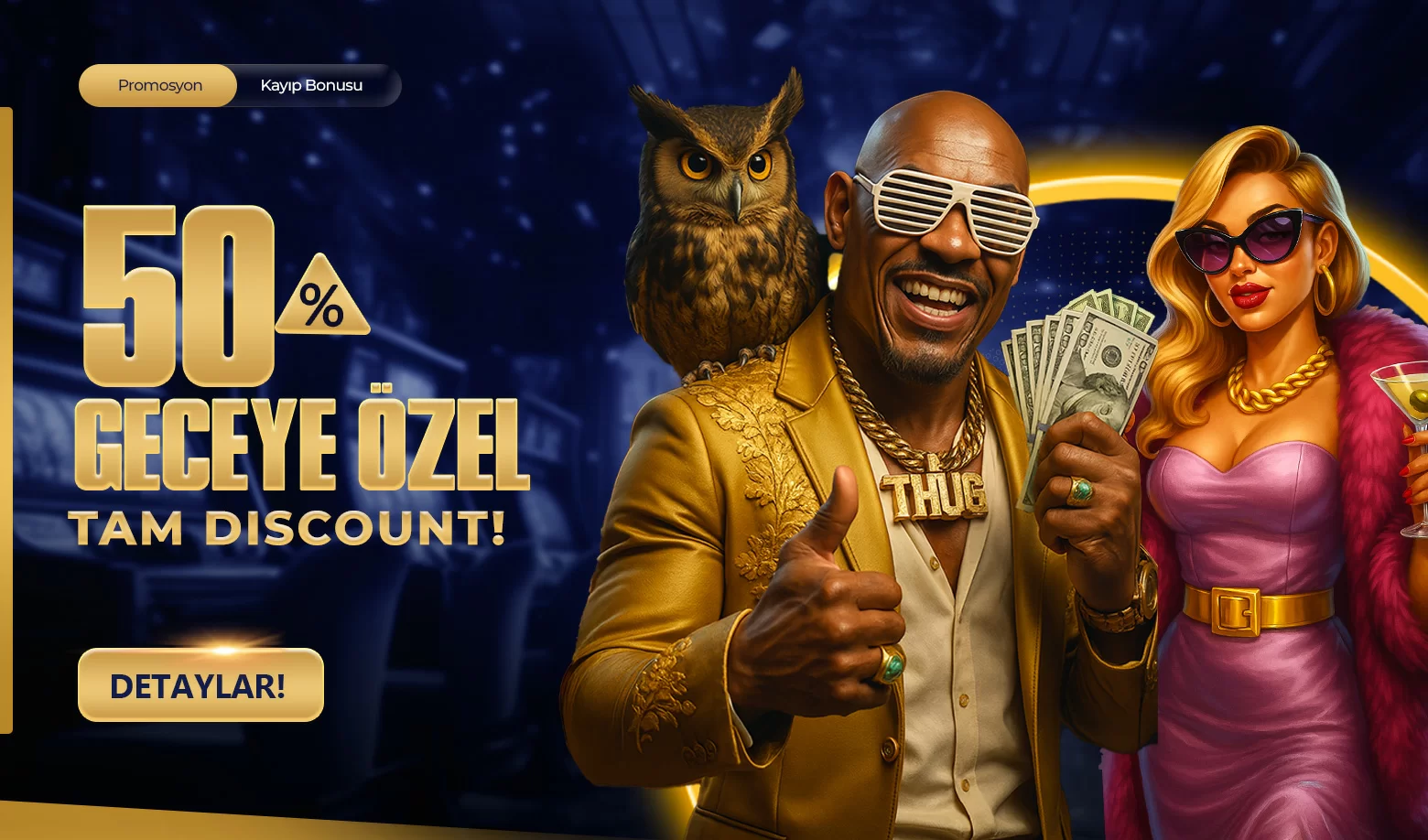 GECEYE ÖZEL TAM %50 DISCOUNT