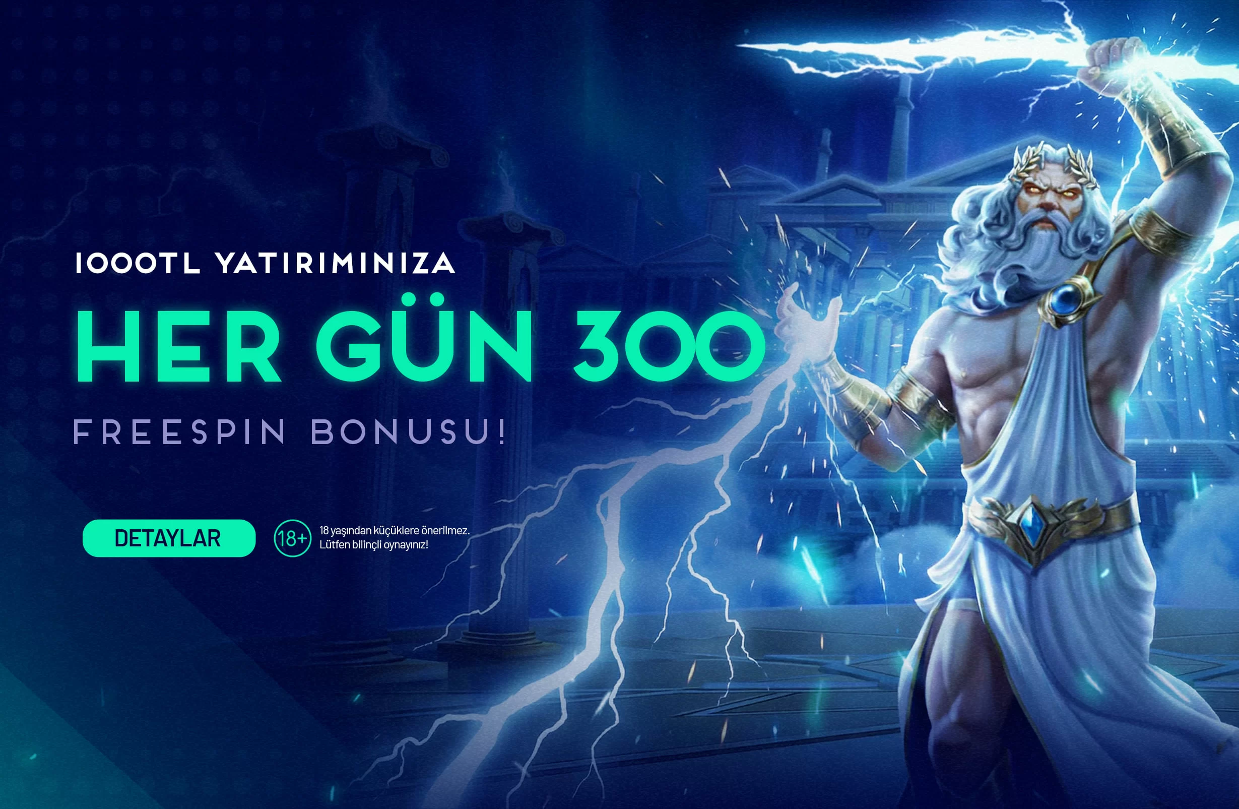 HERGÜN 300 FREESPİN