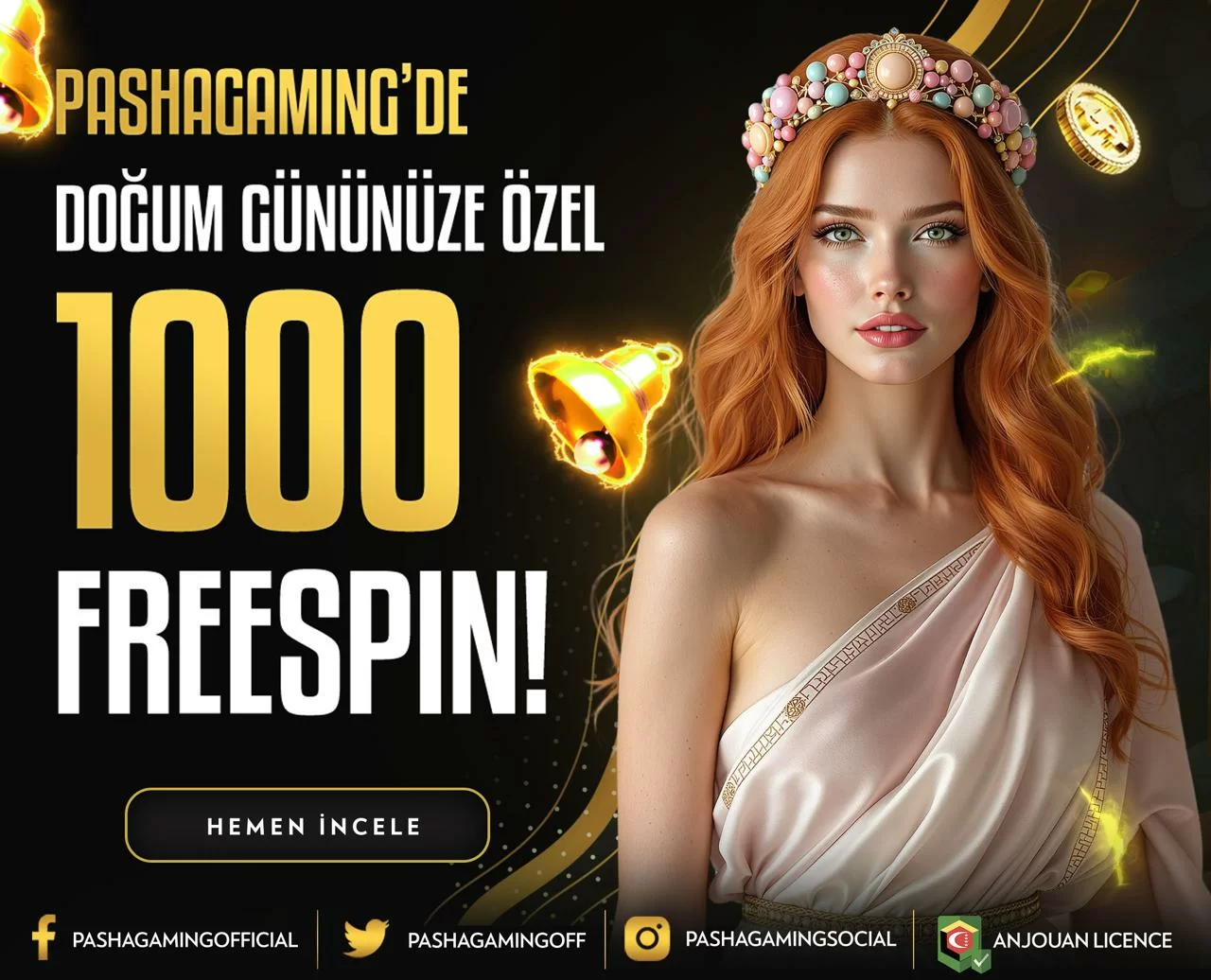 DOĞUM GÜNÜNE ÖZEL 1.000 FREESPİN!