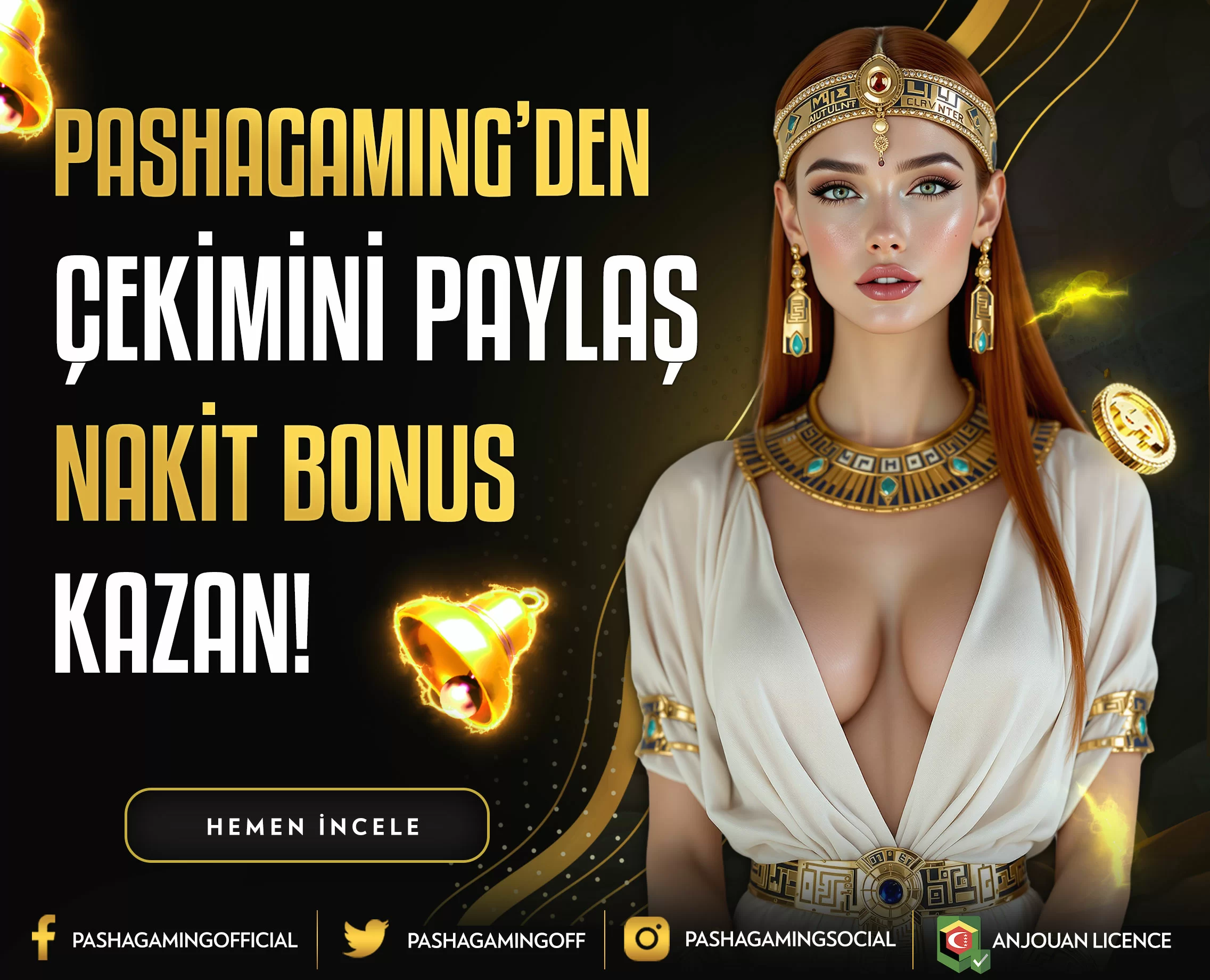 ÇEKİMİNİ PAYLAŞ NAKİT BONUS KAZAN!