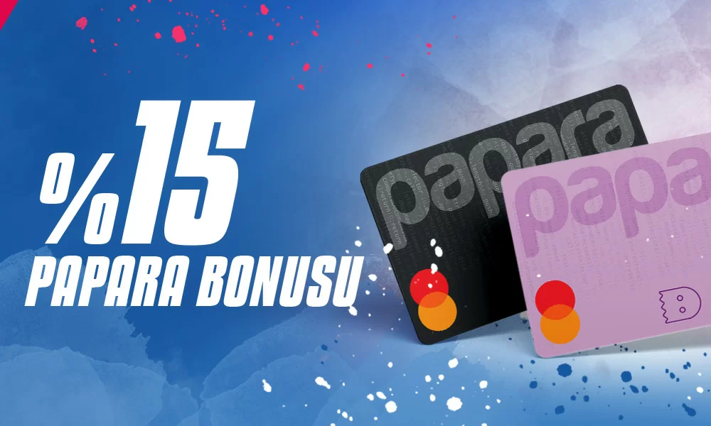 PAPARA İLE YAPACAĞINIZ YATIRIMLARA ÇEVRİMSİZ %15 BONUS