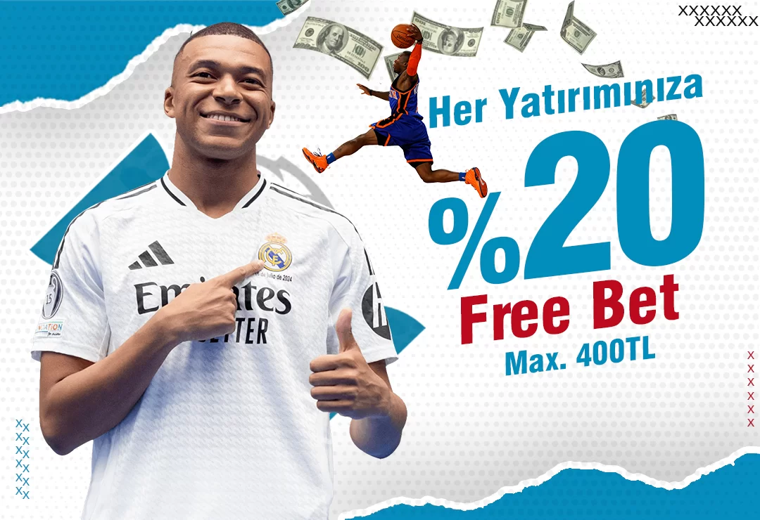 %20 FREEBET
