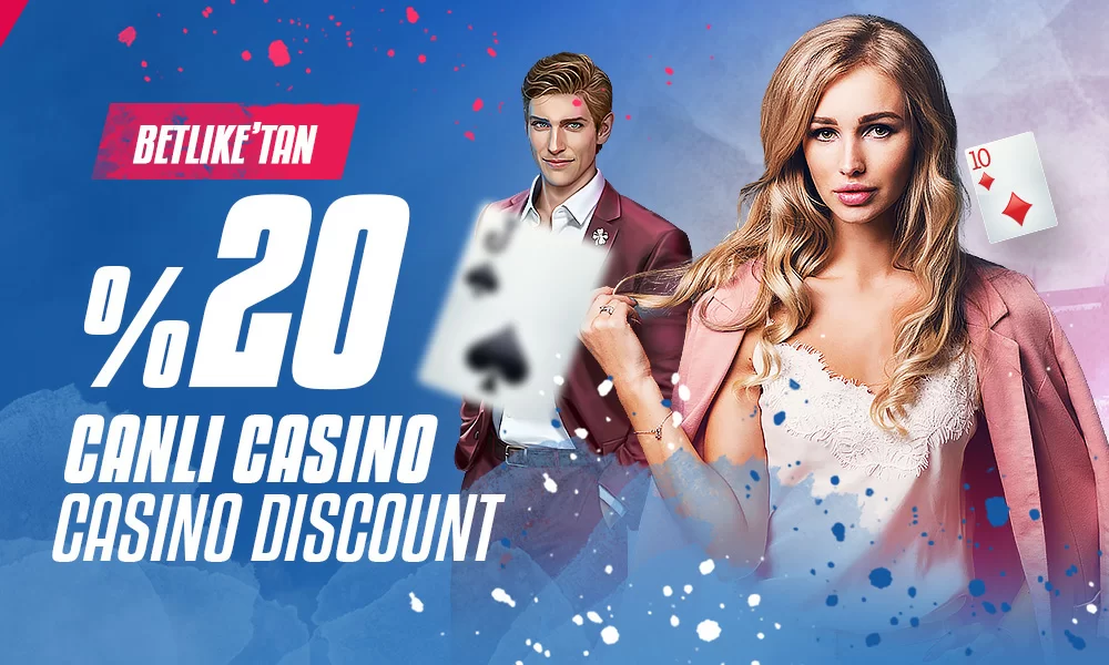 %20 Canlı Casino ve Casino Discount