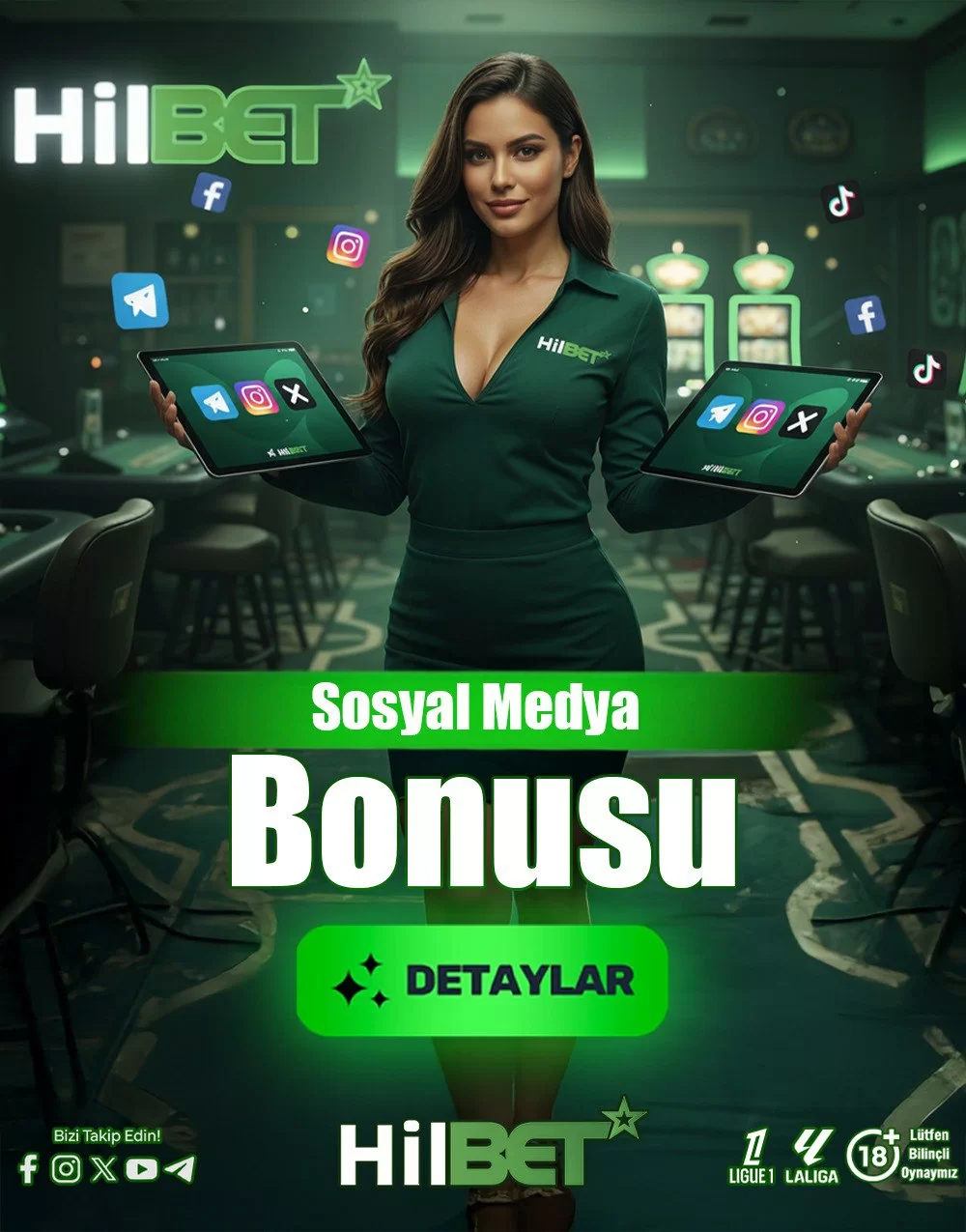 SOSYAL MEDYA BONUSLARI