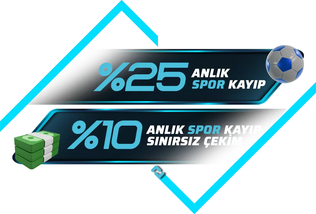 SPOR KAYIPLARINIZA ESNEK ÇÖZÜM: %25 VEYA %10 KAYIP BONUSU!