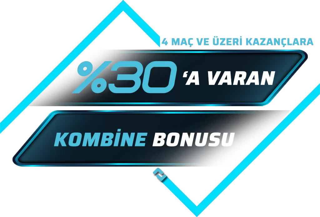 ➡️%30'A VARAN KOMBİNE BONUS❗