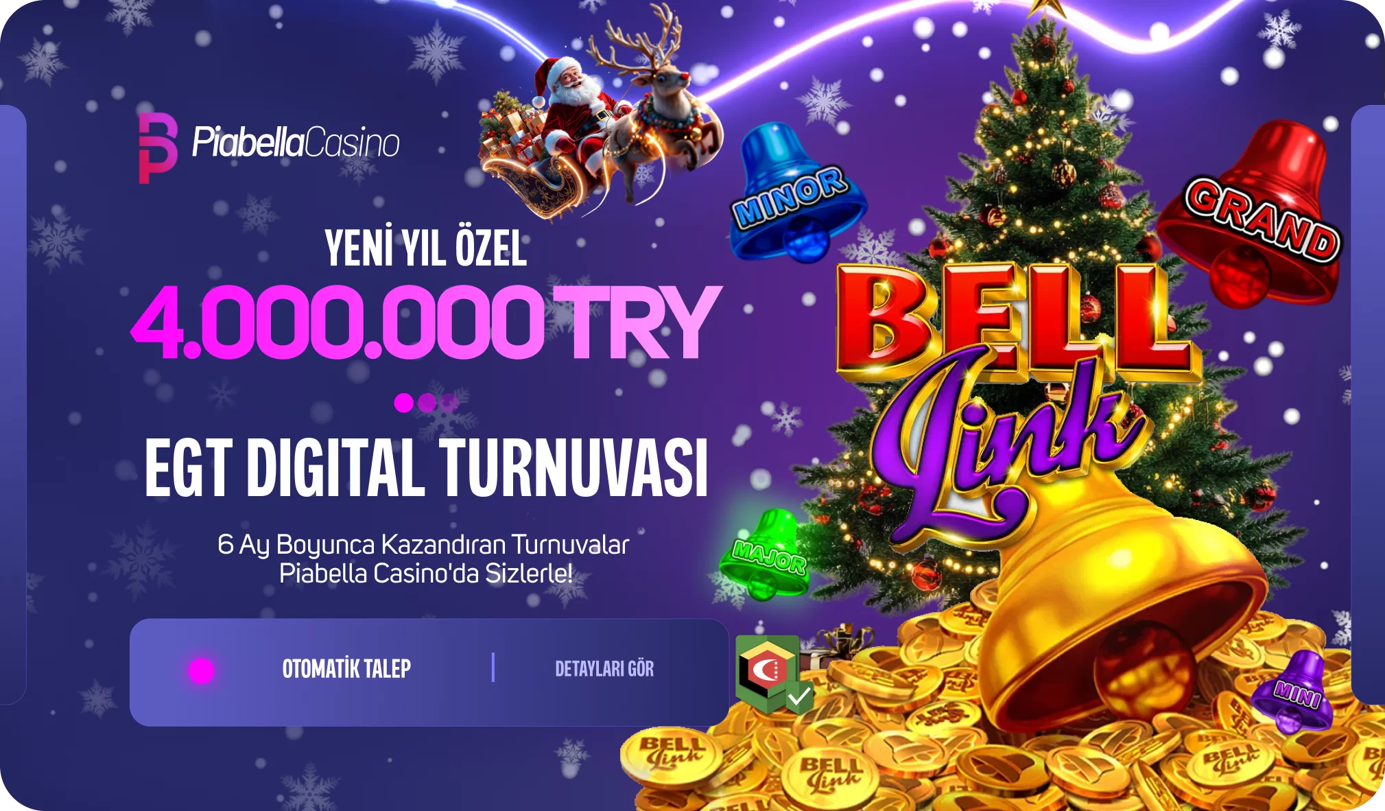🎄4.000.000 TRY YENİ YIL ÖZEL EGT DIGITAL TURNUVASI 🎄