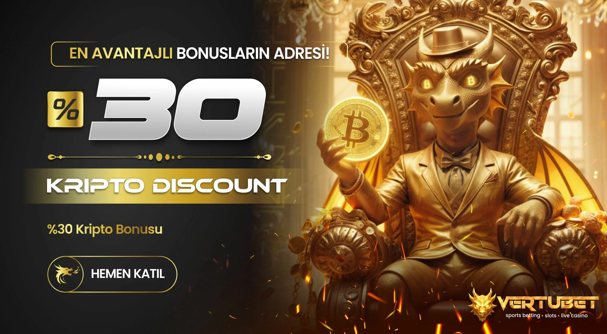 %30 KRİPTO DİSOCUNT BONUSU