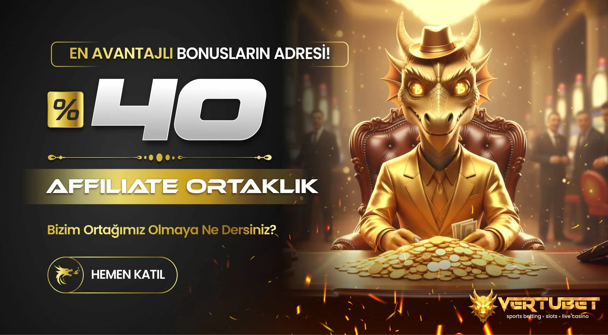 %40 AFFILIATE ORTAKLIK