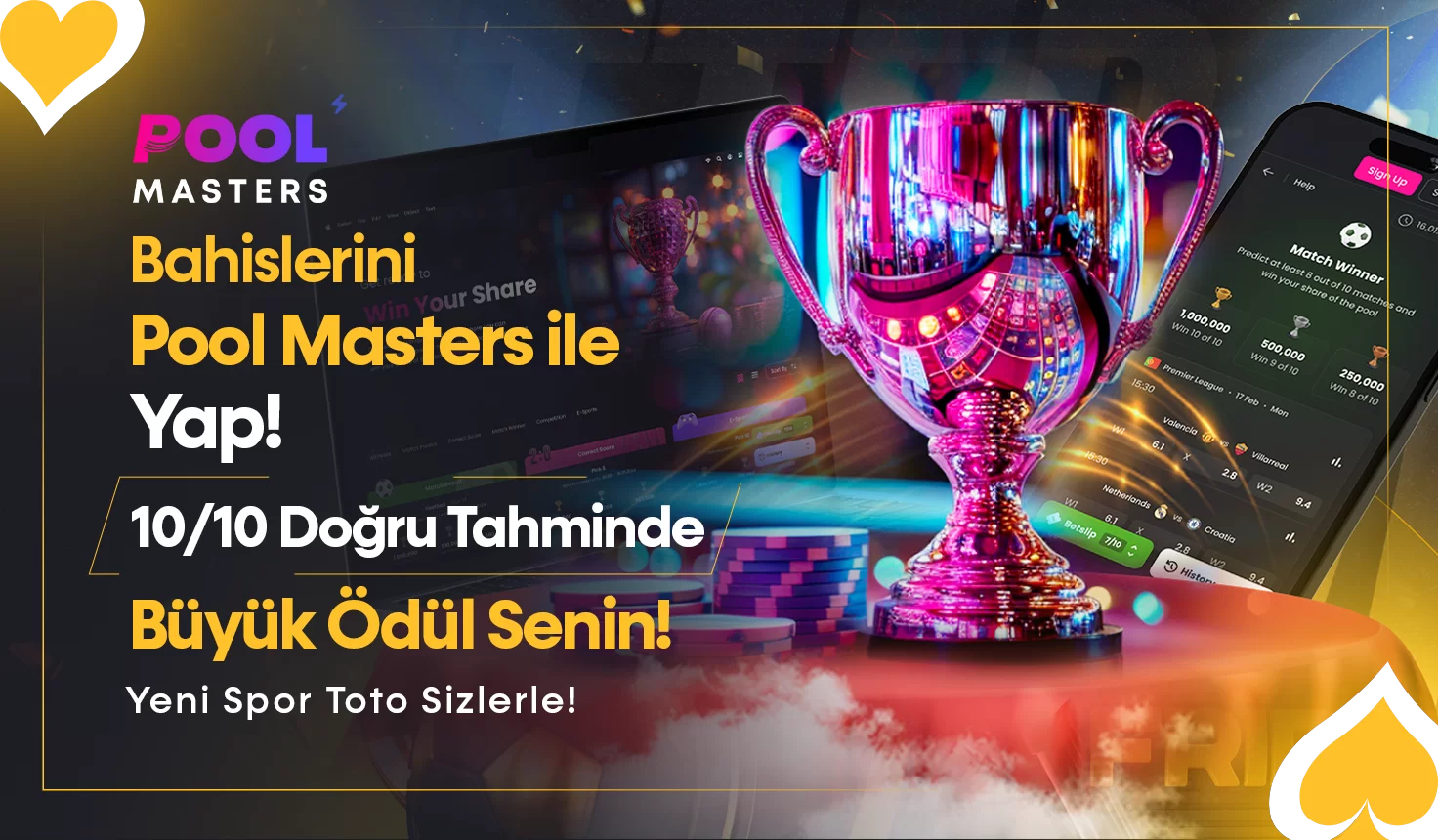 Bahislerini Pool Masters ile Yap!