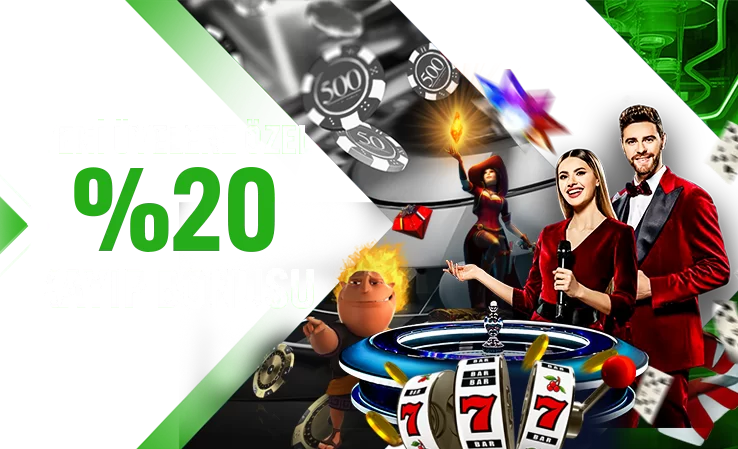 YENI ÜYELERE ÖZEL %20 KAYIP BONUSU