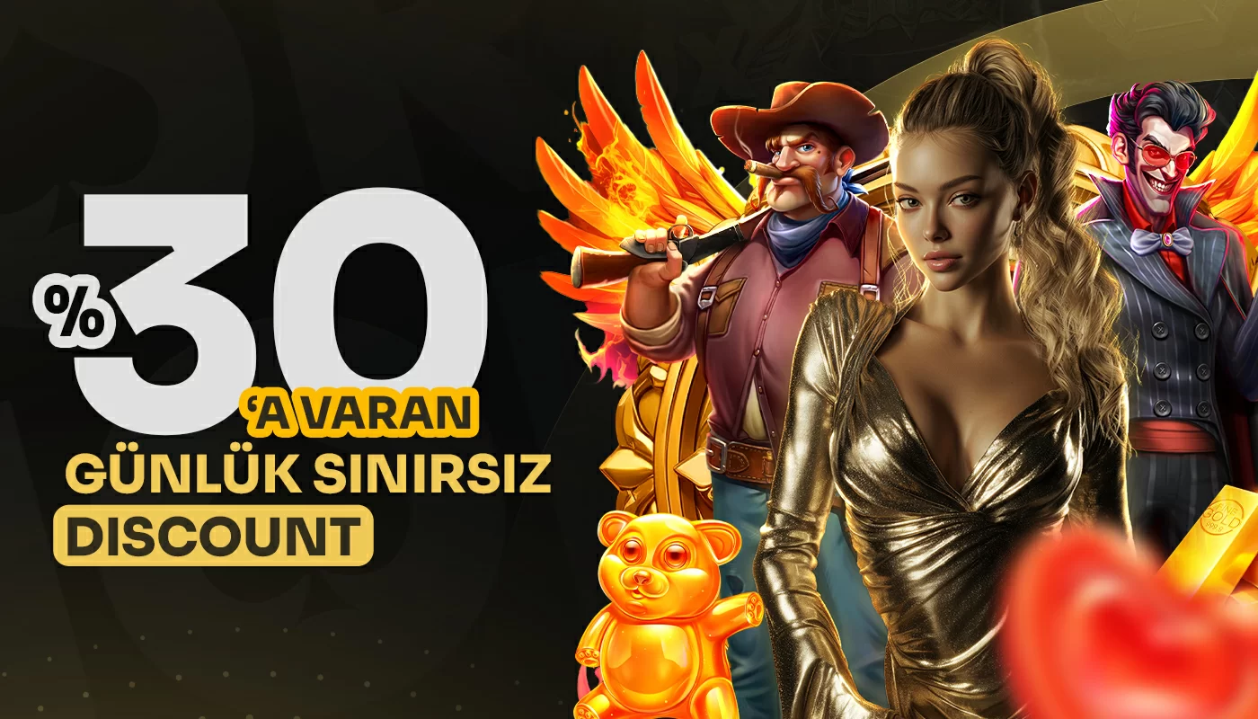 %30 GÜNLÜK CASİNO DİSCOUNT