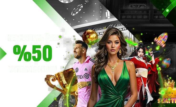 %50 HAFTALIK SPOR VE CASINO BONUSU