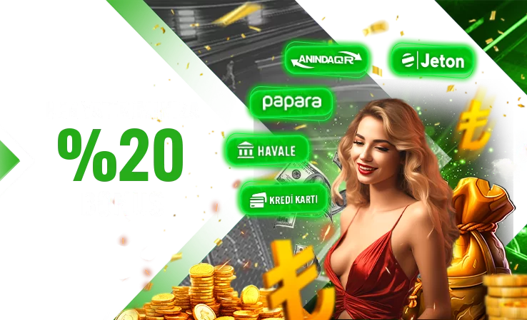 TÜM YATIRIMLARA %20 BONUS