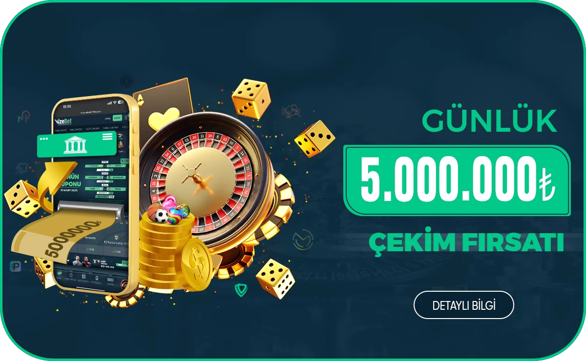 5.000.000₺ Çekim Fırsatı