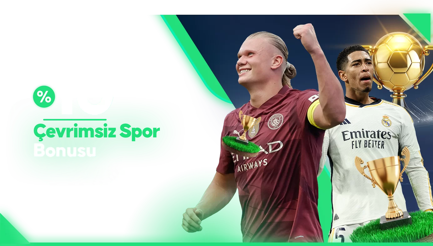 %10 Çevrimsiz Spor Yatırım Bonusu
