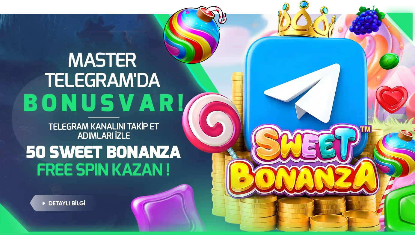 Masterbetting Telegramda Bonus Var!