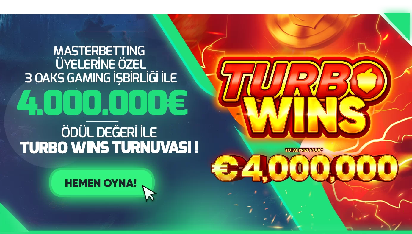 3 Oaks Gaming; Turbo Wins Turnuvası