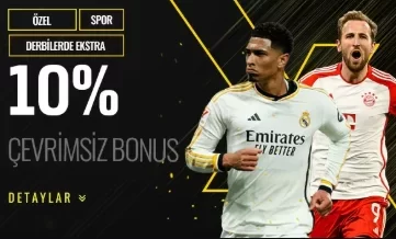 %10 EKSTRA ÇEVRİMSİZ BONUS