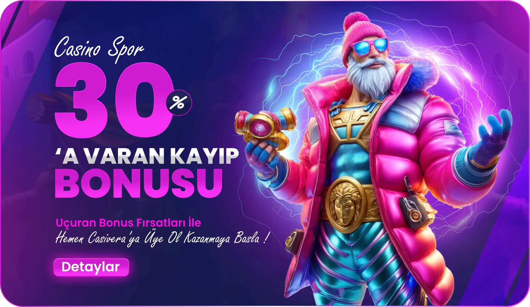 %30'A VARAN SLOT&SPOR KAYIP BONUSU