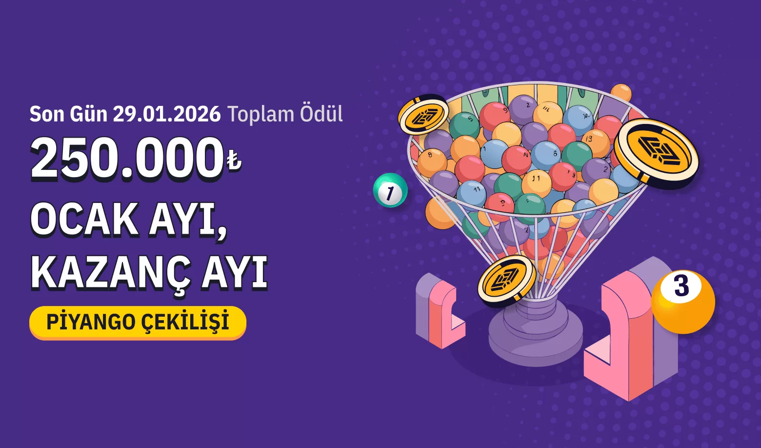 OCAK AYI PİYANGO ÇEKİLİŞİ