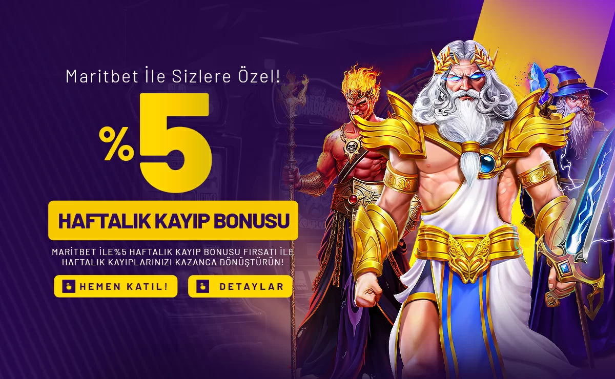 HAFTALIK %5 KAYIP BONUS