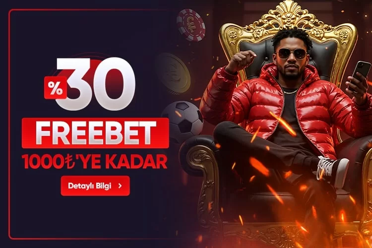 %30 FREEBET BONUSU
