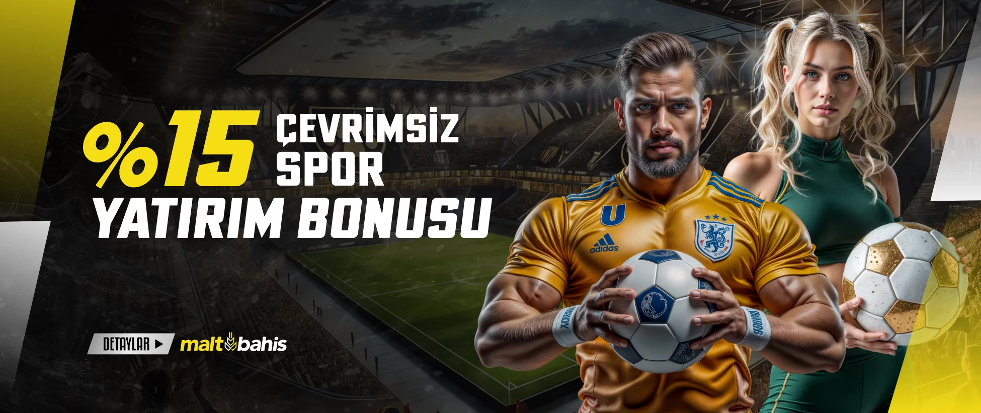 %15 ÇEVRIMSIZ SPOR YATIRIM BONUSU