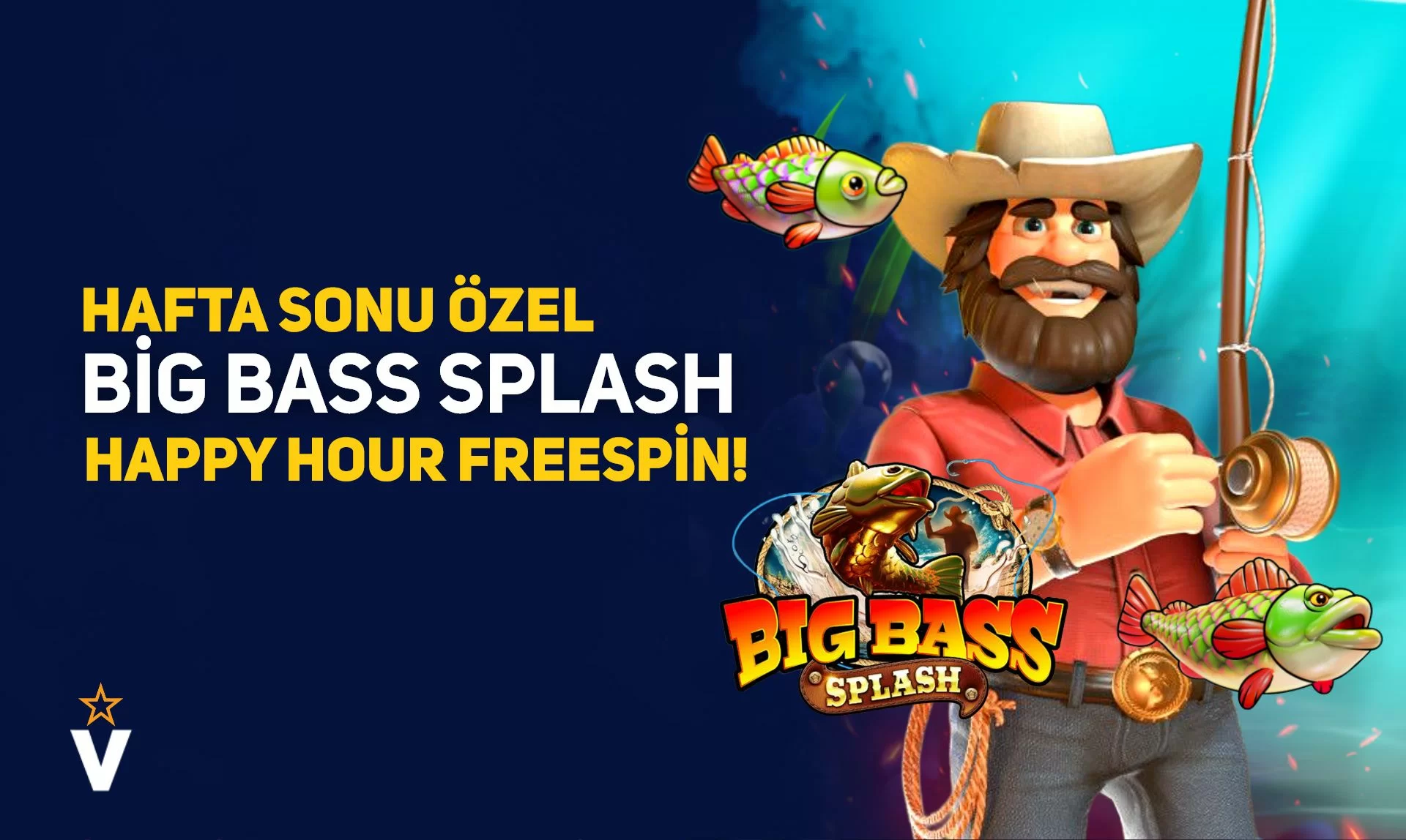 BİG BASS SPLASH HAPPY HOURS FREESPİN