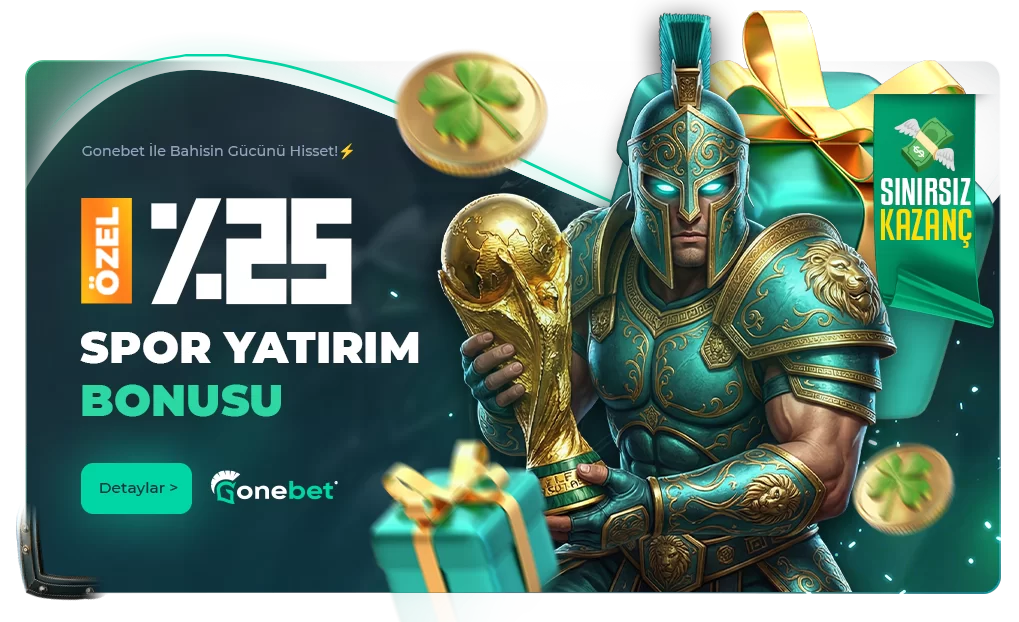 %25 SPOR YATIRIM BONUSU