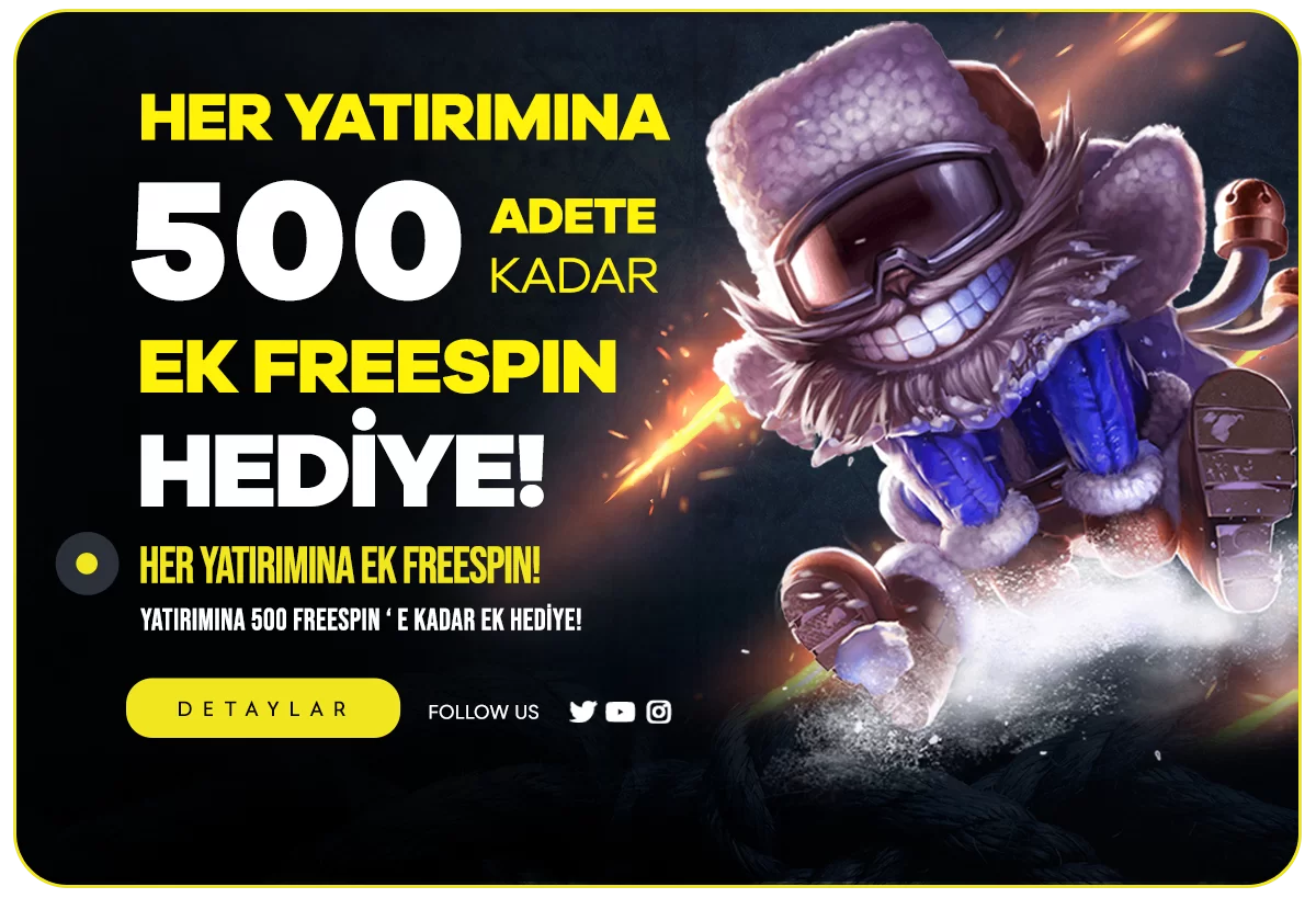 HER YATIRIMINIZA EK FREESPİN ROYALBET'TE!
