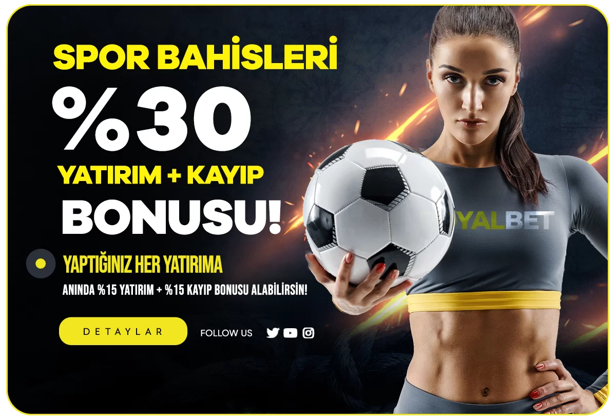 %30 YATIRIM VE KAYIP BONUSU!