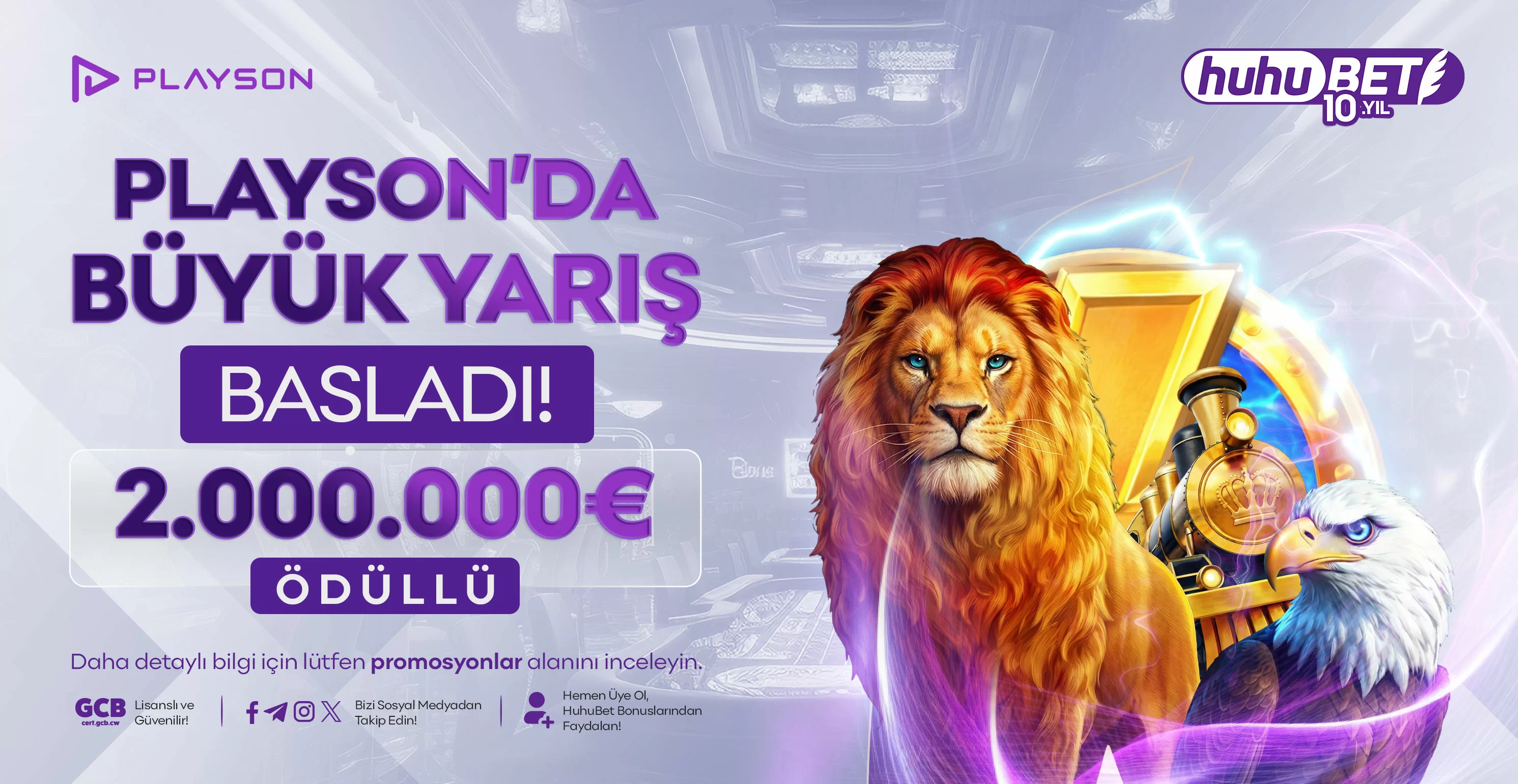 PLAYSON’DA BÜYÜK YARIŞ BAŞLADI!