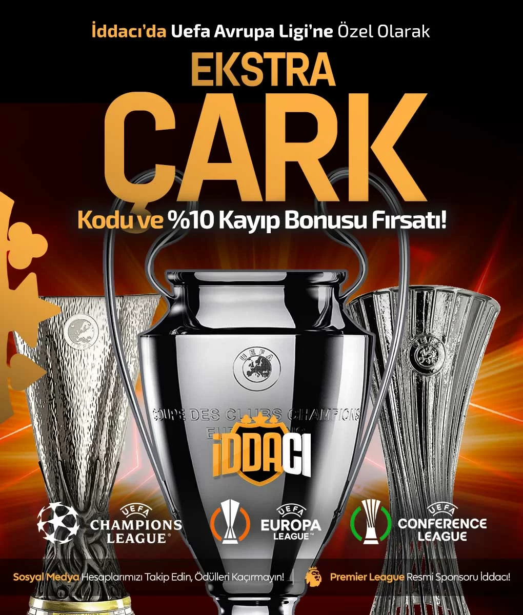 ⚽🏆 UEFA AVRUPA KUPALARINA ÖZEL EKSTRA ÇARK KODU VE %10 KAYIP FIRSATI! 🏆⚽