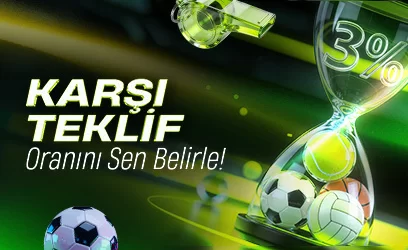 Karşı Teklif %3
