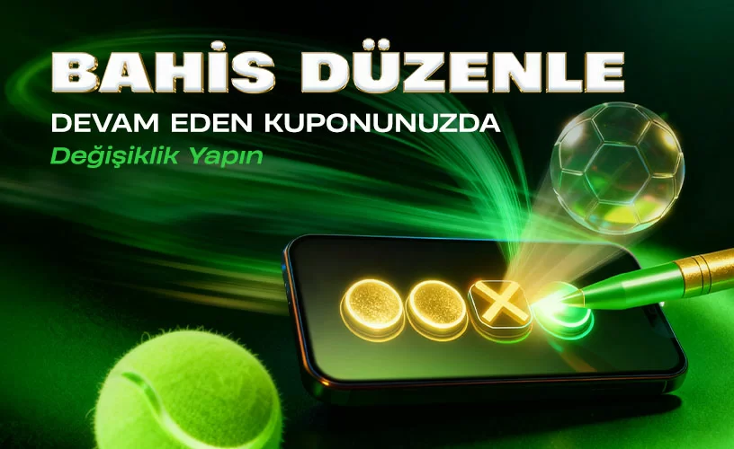 VİRUSBET Türkiye Spor bahislerinde “Bahis Düzenle” özelliği!