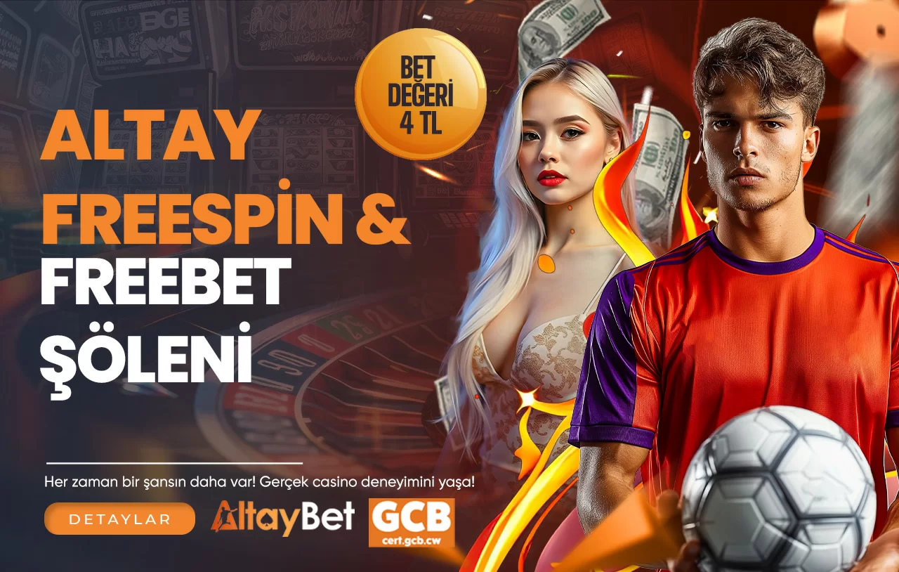ALTAY FREESPİN & FREEBET ŞÖLENİ