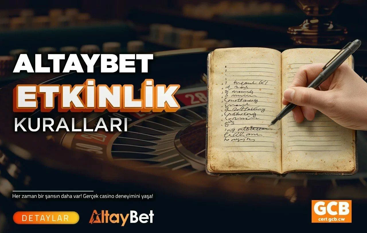 ETKİNLİK KURALLARI