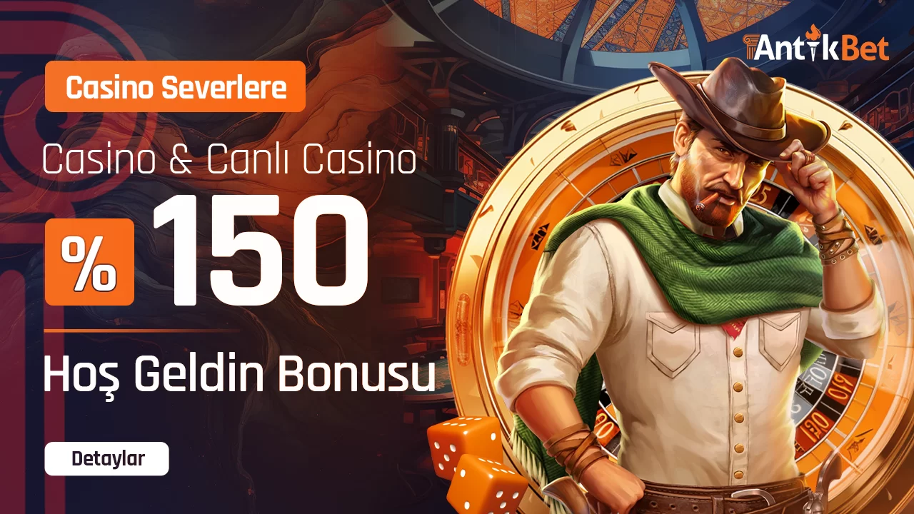 %150 HOŞ GELDIN CASINO İLK YATIRIM BONUSU