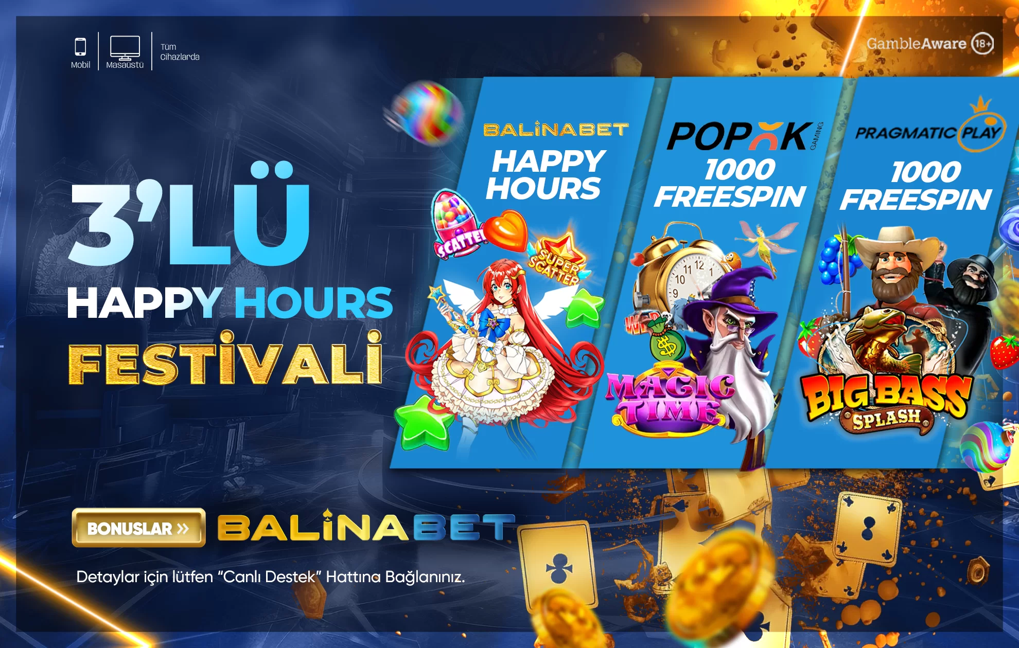 3'LÜ HAPPY HOURS FESTIVALI