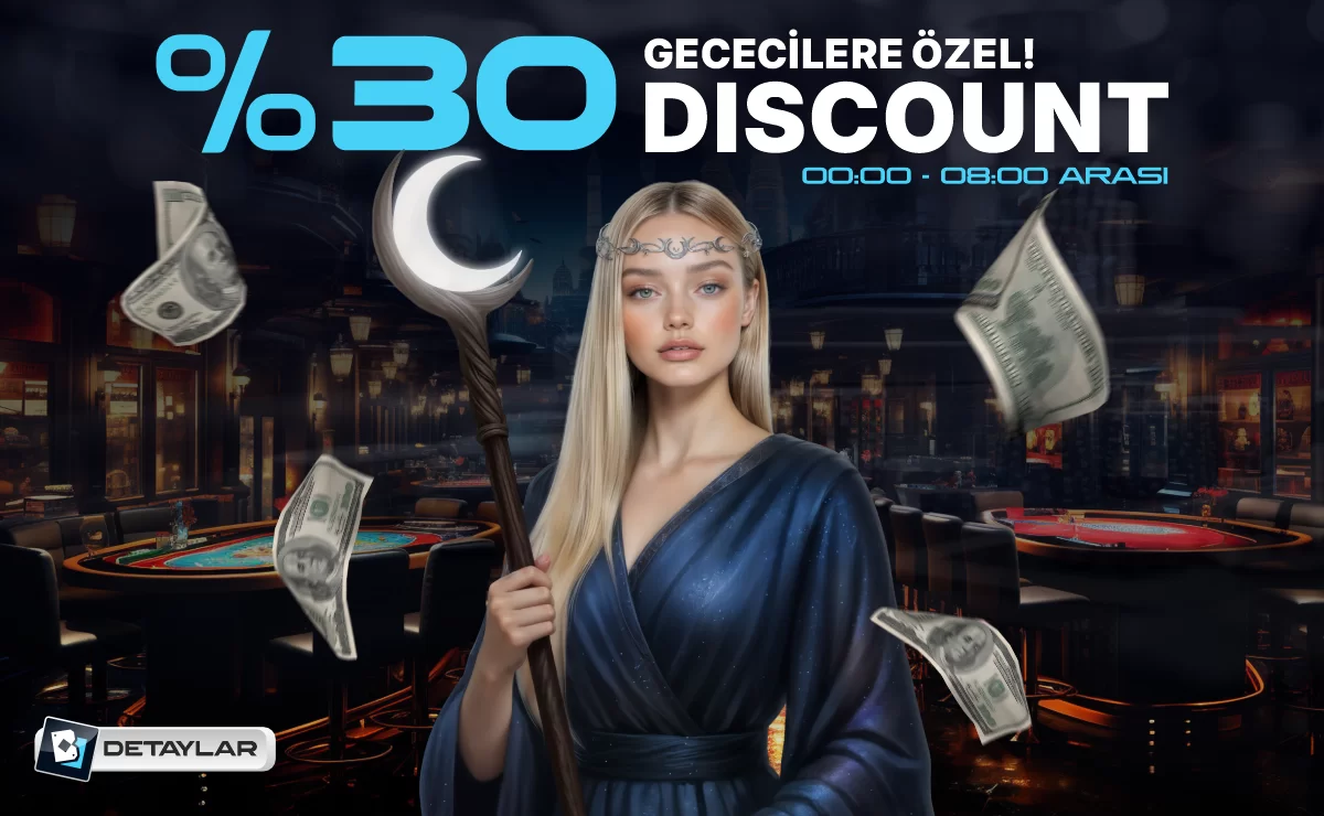 %30 GECE KAYIP BONUSU!