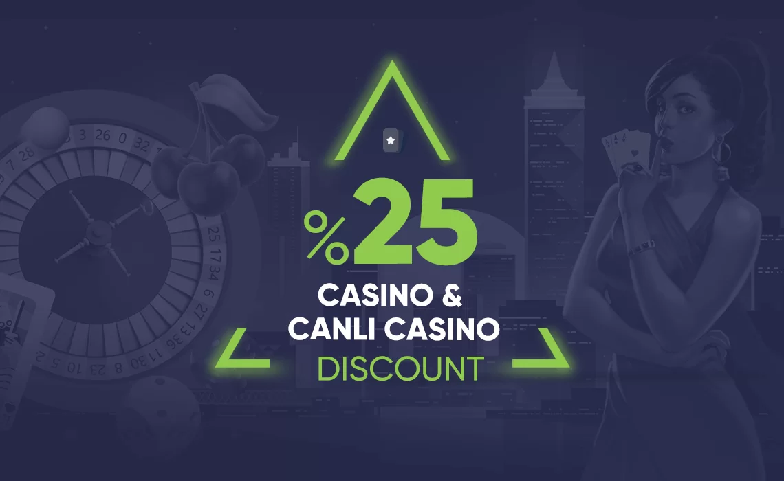 %25 CANLI CASİNO DİSCOUNT