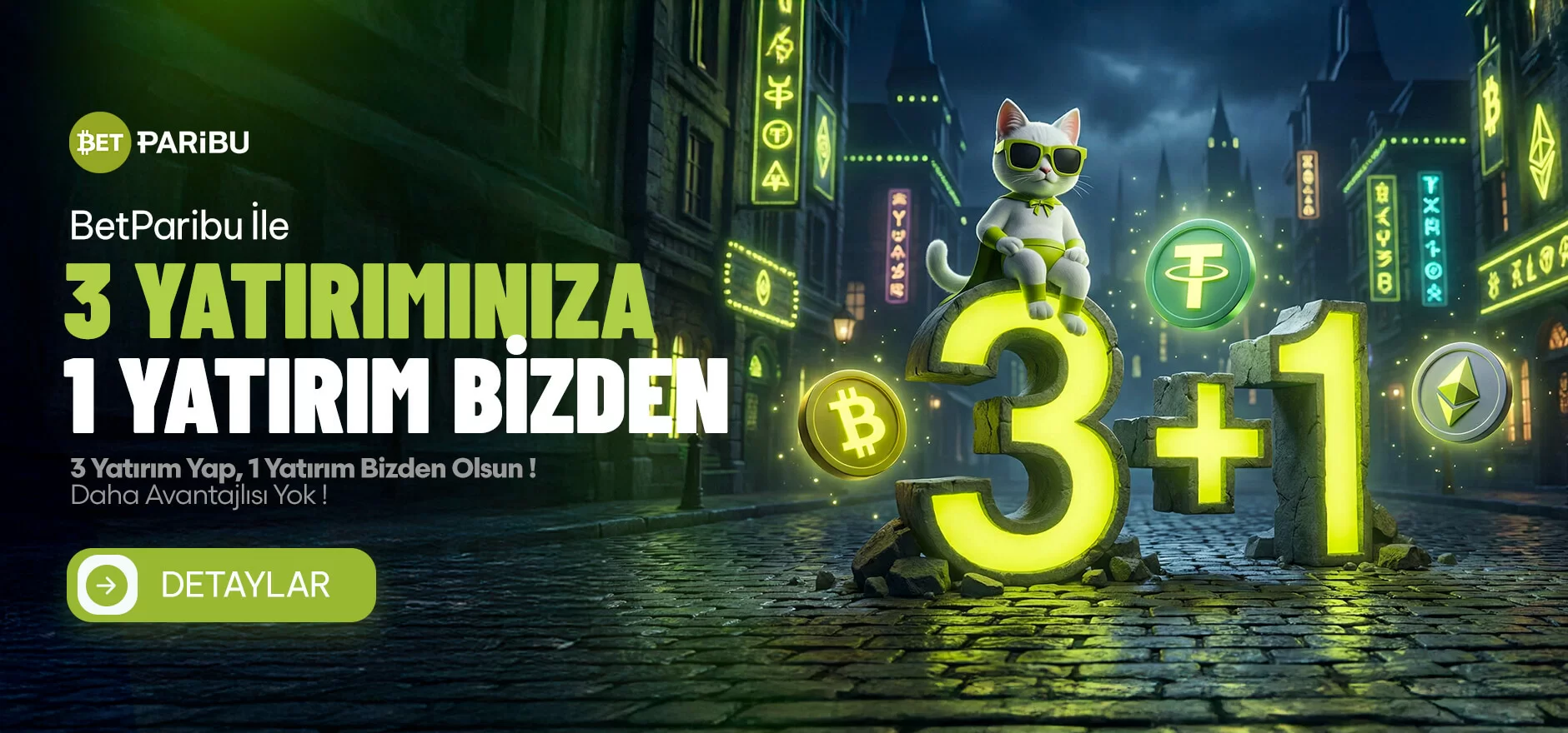 3 YATIRIMINA 1 YATIRIM BİZDEN