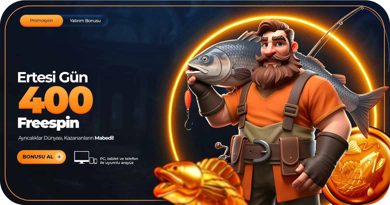 ERTESİ GÜN HER YATIRIMA EKSTRA FREESPIN