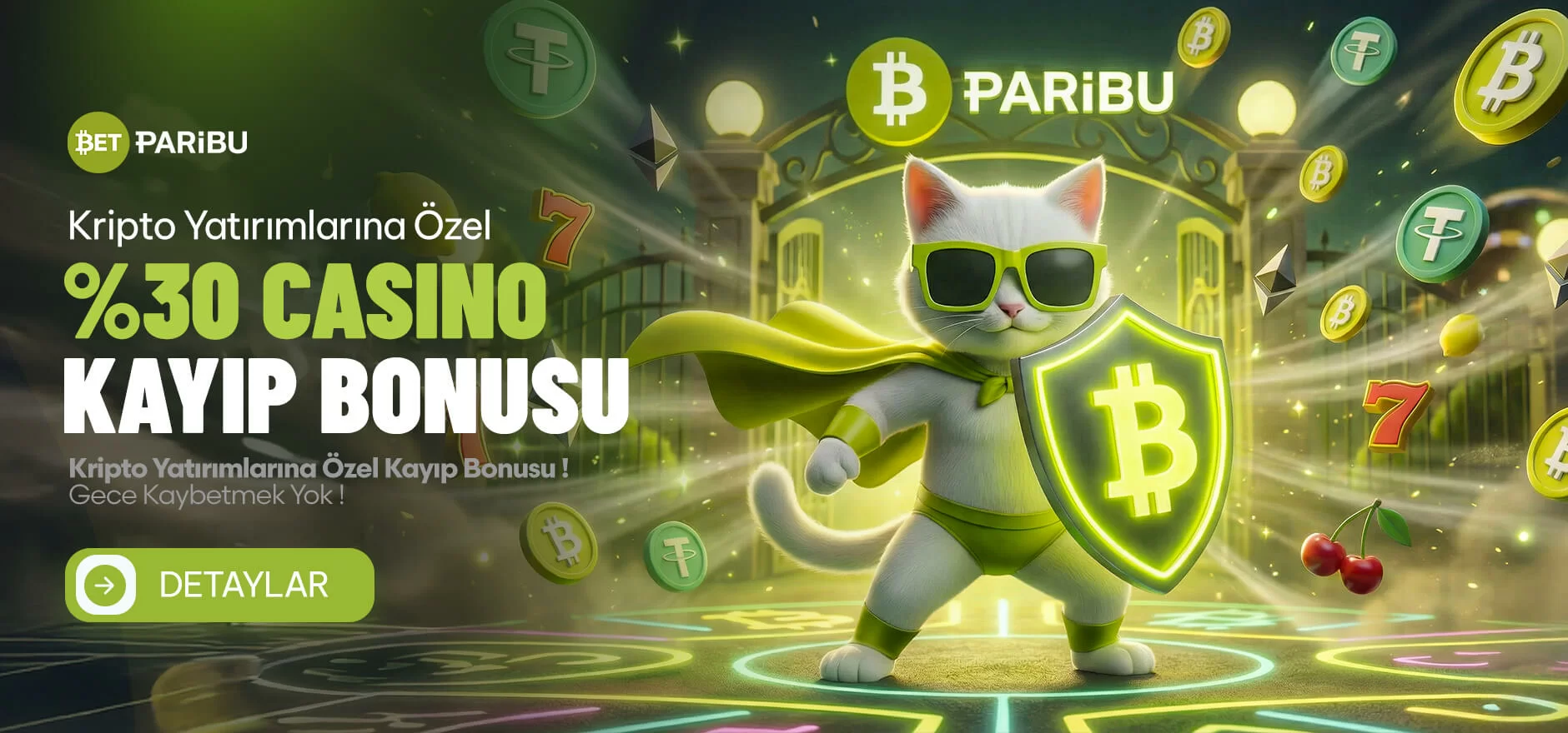 KRİPTO YATIRIMINA ÖZEL %30 KAYIP BONUSU
